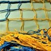 жовто-синя сітка для воріт
