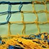 жовто-синя сітка для воріт