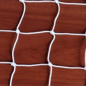 Сітка загороджувальна капронова (поліамід), d=3 мм, осередок 10 см, біла